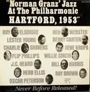 LP - Oscar Peterson Quartet, Lester Young Quintet a.o. - Norman Granz' Jazz At The Philharmonic Hartford, 1953