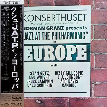 Various - Norman Granz Presents Jazz At The Philharmonic In  Europe