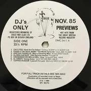 LP - Various - November 85 - Previews
