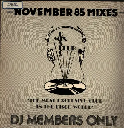 Various - November 85 - The Mixes