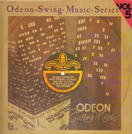Louis Armstrong, Frankie Trumbauer, Luis Russell ... - Odeon Swing Music Series Vol. 5