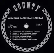 LP - Roy Harvey & Leonard Copeland, David Fletcher* & Gwen Foster, Sam McGee - Old-Time Mountain Guitar (Finger-Style Guitar 1926-1930)