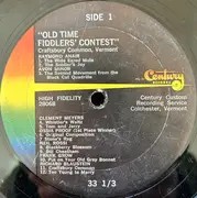 LP - Various - Old Time Fiddlers' Contest - Craftsbury Common Vermont - Fifth Annual