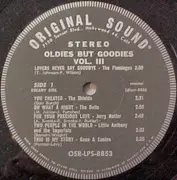 LP - The Flamingos, The Dells, Little Richard & co. - Oldies But Goodies Vol. 3
