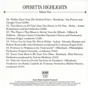 CD - Bernstein, Herbert a.o. - Operetta Highlights - Volume 2