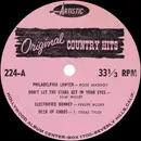 7inch Vinyl Single - Various - Original Country Hits - Pink Labels