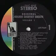 LP - Original Golden Country Greats Vol. 1 - Original Golden Country Greats Vol. 1