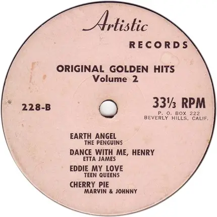 Various - Original Golden Hits Volume 2