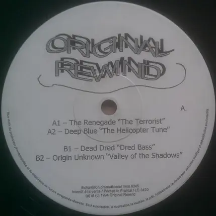 Renegade / Deep Blue / Dead Dred a.o - Original Rewind