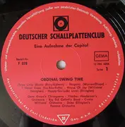 LP - Gene Krupa, Cootie Williams, Bob Crosby a.o. - Original Swingtime