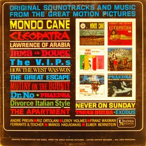 Various Artists - Original Soundtracks And Music From The Great Motion Pictures