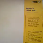 LP - Various - A Collection Of Mountain Fiddle Music - Original Recordings By Great Old-Time Bands