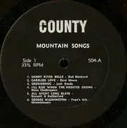LP - Various - A Collection Of Mountain Songs
