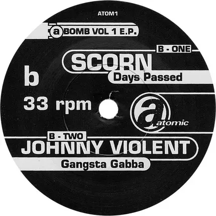 Dub War / Scorn / Johnny Violent - A Bomb Vol 1 E.P.