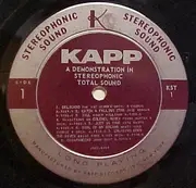 LP - Various - A Demonstration In Stereophonic 'Total Sound' - Limited Edition