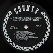 LP - Various - A Fiddlers' Convention In Mountain City, Tennessee (1924-1930 Recordings) - Mono