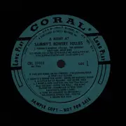 LP - Various - A Night At Sammy's Bowery Follies - Promo / Mono