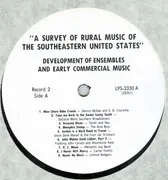 Double LP - Tom (J.T.) Chesser, Jimmy Riddle a.o. - A Survey Of Rural Music Of The Southeastern United States