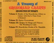 CD-Box - Various - A Treasury Of Gregorian Chants