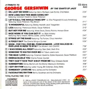 CD - Miles Davis, Chet Baker - A Tribute To George Gershwin By The Giants Of Jazz