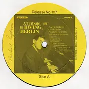 LP - Various - A Tribute To Irving Berlin (As Heard On CBS Radio, August 3, 1938)