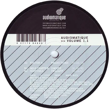 Martinez, Faktor-X a.o. - Audiomatique Volume 1.1