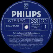 Double LP - Various - Auf Auf Zum Fröhlichen Jagen (Das Große Jagdalbum)
