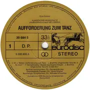 LP - Weber / Brahms / Tschaikowsky / Brahms a.o. - Aufforderung Zum Tanz