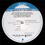 LP - Dizzy Gillespie, Illinois Jacquet, Cal Tjader a.o. - Aurex Jazz Festival '80 - Battle Of The Horns - Insert