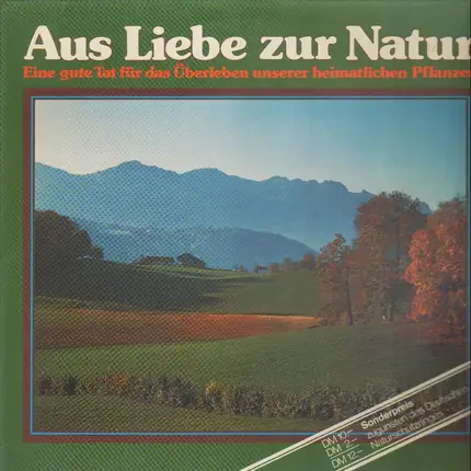 Various - Aus Liebe Zur Natur