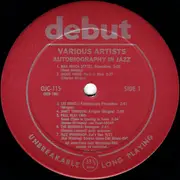 LP - Various - Autobiography In Jazz