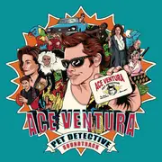 LP - Ira Newborn, Tone Loc, a.o. - Ace Ventura: Pet Detective (Original Soundtrack) - Red/Yellow Split, Gatefold