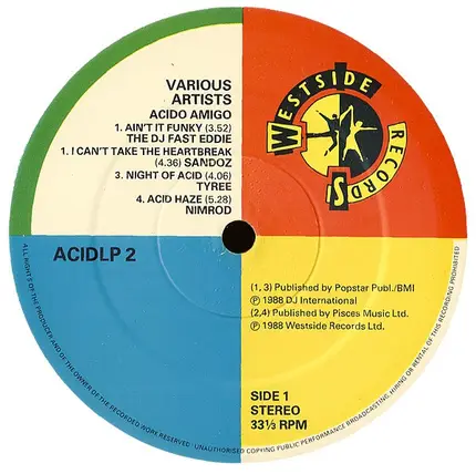 Tyree, Nimrod a.o. - Acido Amigo