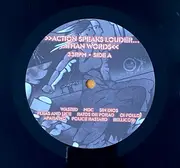 LP - Wasted, Klasse Kriminale, Koyaanisqatsi a.o - Action Speaks Louder... ...Than Words - Booklet