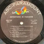 LP - Various - Adventures In Paradise - Mono
