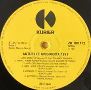 LP - Various - Aktuelle Musicbox '71 - 3.Ausgabe