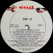 LP - Larry Williams, Etta James, The Silhouettes - Alan Freed's Top 15 - Mono