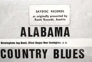 LP - Barefoot Bill, Pillie Bolling, a.o. - Alabama Country Blues 1924-1933