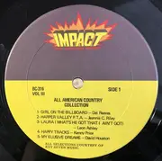 LP - Various - All American Country Collection Volume 3