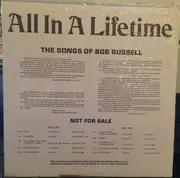 LP - Nat Cole, Frank Sinatra, Jo Stafford a. o. - All In A Lifetime: The Songs Of Bob Russell - Promo, still sealed