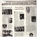 LP - The Golden Gate Jubilee Quartet / The Blue Jay Singers / The Golden Harps a.o. - All Of My Appointed Time (Forty Years Of A Capella Gospel)