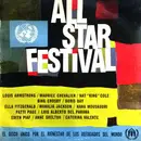 LP - Bing Crosby And Louis Armstrong,Doris Day,Nana Mouskouri, a.o., - All-Star Festival