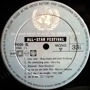 LP - Bing Crosby And Louis Armstrong,Doris Day,Nana Mouskouri, a.o., - All-Star Festival