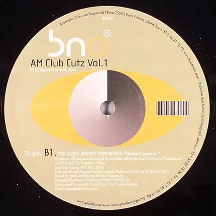 The Wykamen a.o. - AM Club Cutz Vol. 1