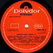 Boogie Woogie Red, Snooky Pryor, Homesick James - American Blues Legends '73