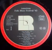 LP - Various - American Folk Blues Festival '63