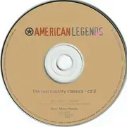 Double CD - Glen Campbell, Willie Nelson, Dolly Parton a.o. - American Legends: The Real Country Classics