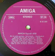 LP - Frank Schöbel, Orchester Günther Kretschmer, Orchester Joachim Kurzweg ... - AMIGA Express '72