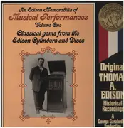 LP - Boninsegna, Anselmi, Bori a.o. - An Edison Memorabilia Of Musical Performances