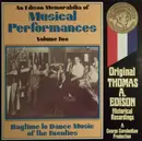 LP - Various - An Edison Memorabilia Of Musical Performances Volume Two: Ragtime To Dance Music Of The Twenties